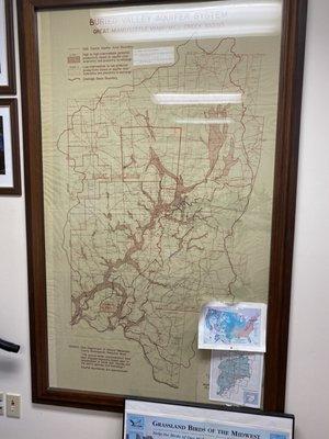 Map of the areas main aquifers