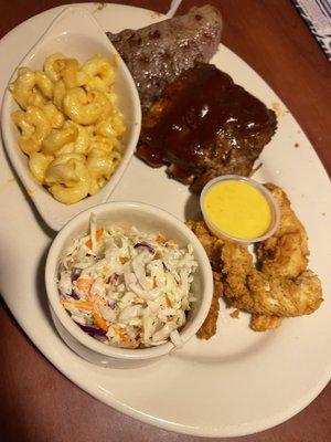 Steak, Ribs & Tenders Combo*