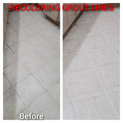 Need to renew your grout lines or change the color?