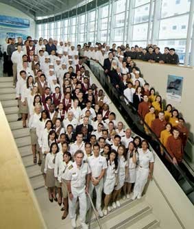 Holiday Cruise Line Staff