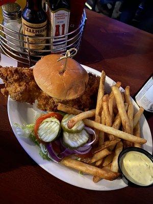 Fish Sandwich & Fries