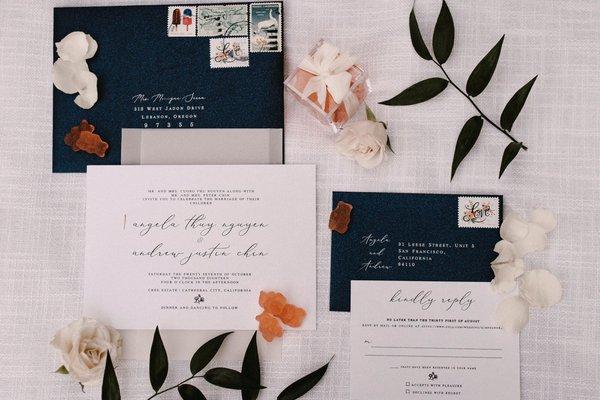 Custom invitation suite