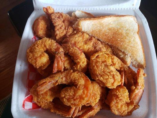 Fish and shrimp platter