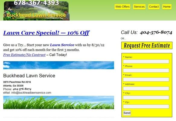 Lawn Care Service Buckhead