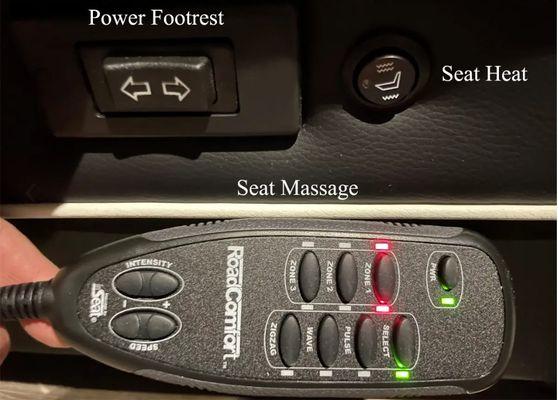 Captain Massage Seats!