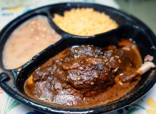 Mole Poblano: $14.99. Take-out.