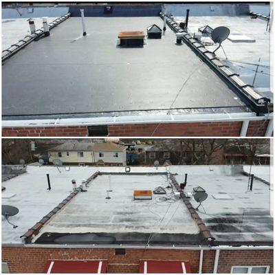 Offering you an aerial view of your roof from the comfort of your home. Before/During/After : Video or Photos