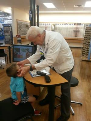 Great Fast Service from John in the Vision Center