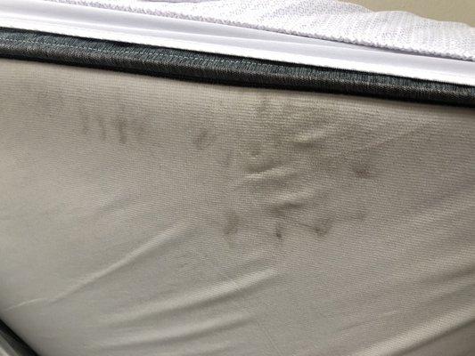 How do you know Mattress Firm delivered your mattress?  Just look for their hand print!