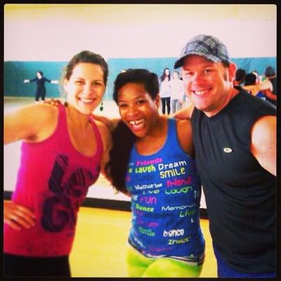 Awesome Zumba Fitness party with fellow ZIN members David & Symphony!