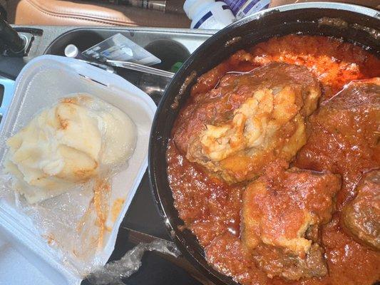 Oxtails Stew & Fufu