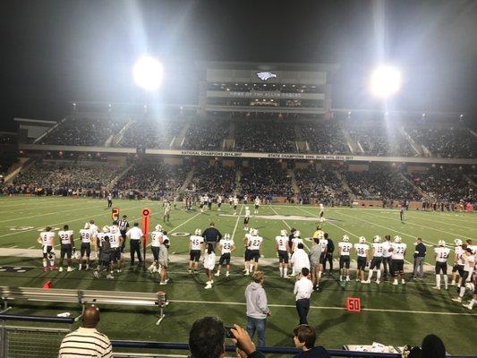 Jesuit Allen football. Friday night lights