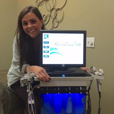 We love HydraFacials! Come try your first one for $99.