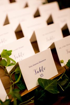 Table cards by Sass-N-Class photo: Olivia Leigh Photographie