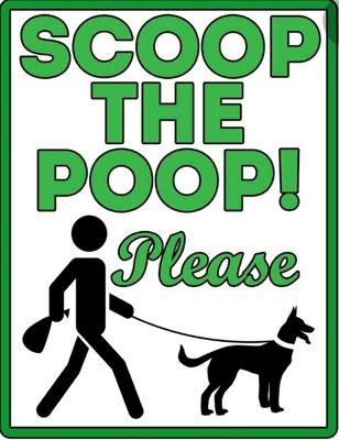 Pooper scooping services still available.