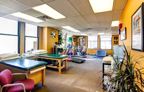 Take a virtual tour of our open treatment area, giving you the most versatile treatment options. cprnj.com/physical-therapy-jersey-city