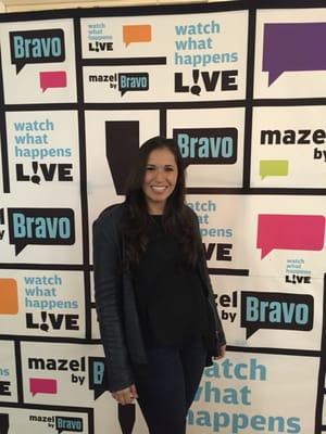 Dr. Becker attending Bravo's "Watch What Happens Live"