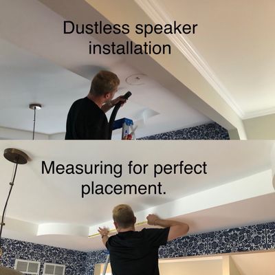 Installing speakers then correct way.   
 
 Call today: 708-705-9665