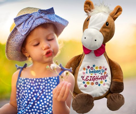 Personalized Horse Stuffed Animal