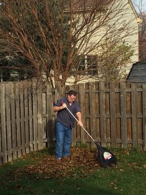 Time to clean up the yard.