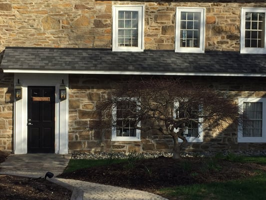 historic stone building