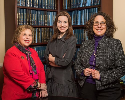 The three partners Linda Markowitz, Sherry Bishko, Kathy Rosenthal