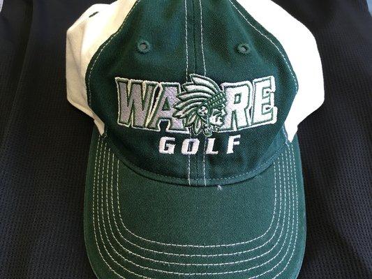 Embroidered Ware Golf Team Hat