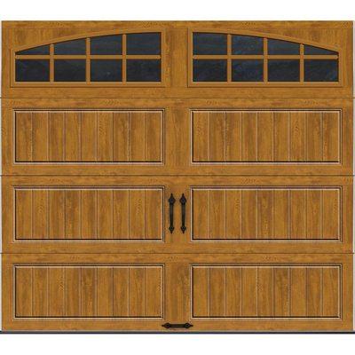 This is a ultra grain faux garage door 8/7