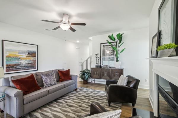 Open-Concept Living Room