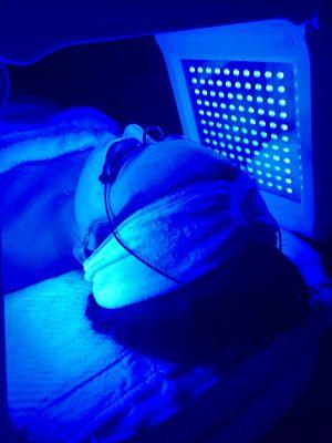 Blue LED Light Therapy