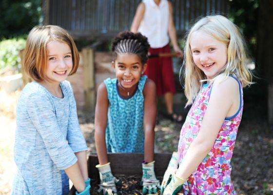 Waldorf School of Atlanta - gardening class