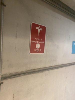 tesla charging