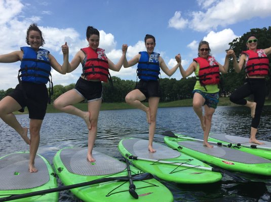 Join us for SUP yoga this summer!