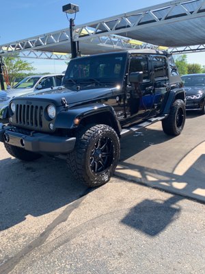 Clean Jeep