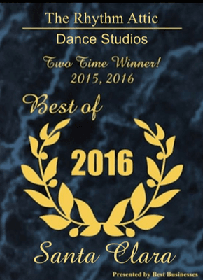 Two Time Winner Best Studio in Santa Clara in 2016