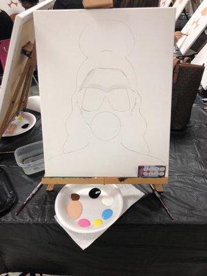 Starting portrait