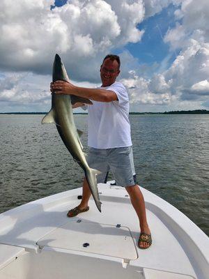 Nice Dusky shark Ryan! Released alive and Kickin