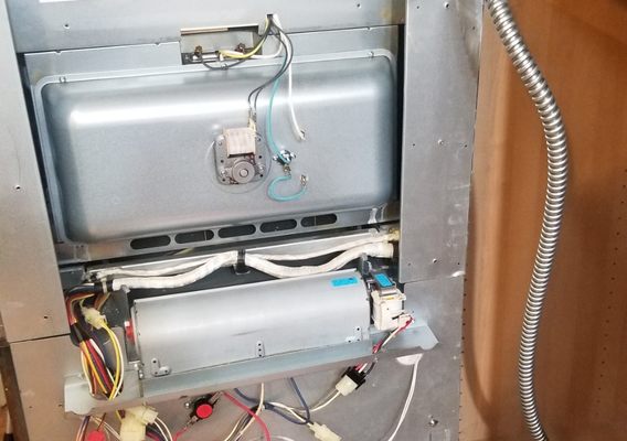 Install duct fan on viking oven