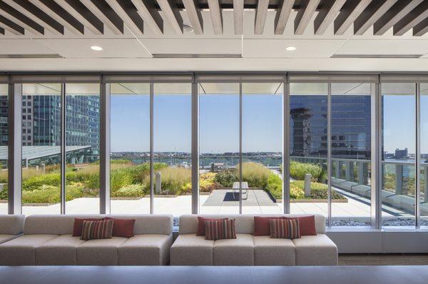 Corporate Roof Terrace at 101 Seaport Blvd., Boston, MA