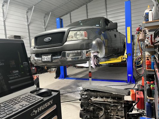 Ford F-150 brake service