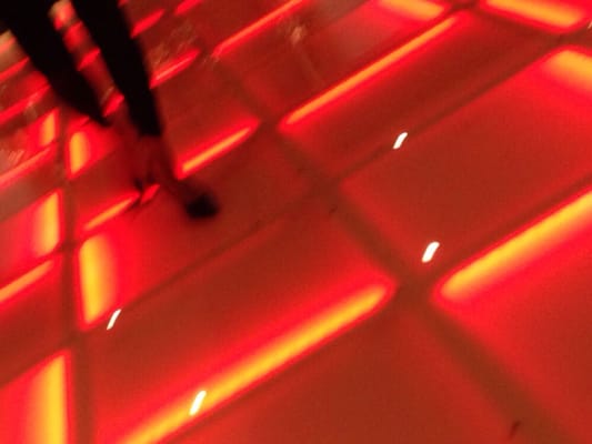 Chicago LED Dance Floor in Orange