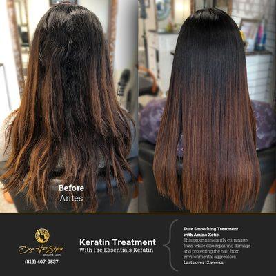 Keratin Treatment - By Bego