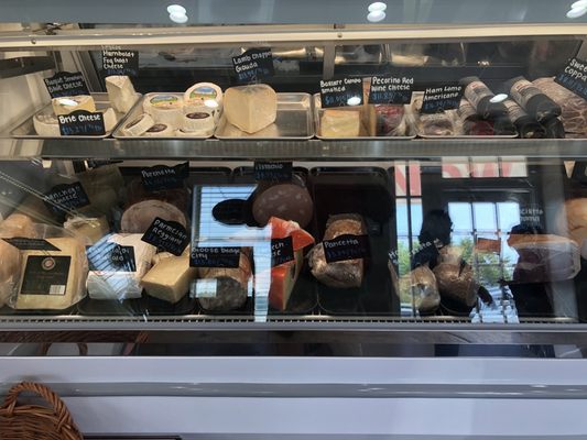 Deli meats and cheeses