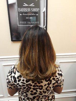 Caramel Balayage