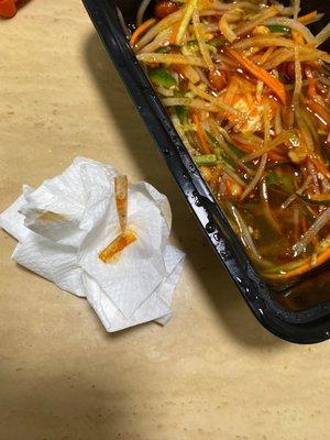 This is a bad restaurant. I found moldy plastic in my takeaway food. Never try it. This is a piece of advice.