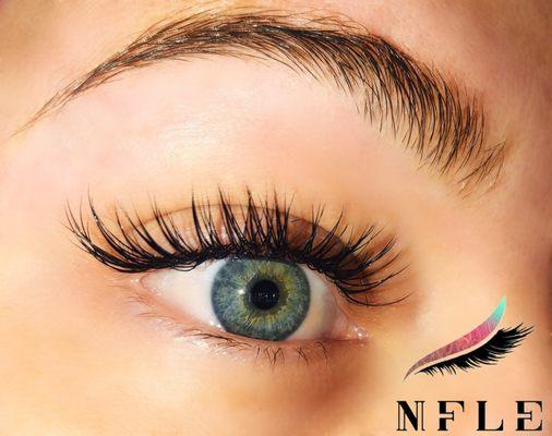 Natural Finish Lash Extensions