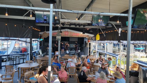 Band Area, Covered Patio