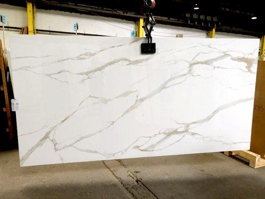 Infinity Surfaces Porcelain-Calacatta Oro 127"x63"