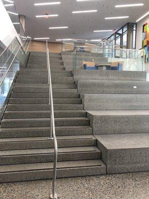 Entry way stairs to second floor.