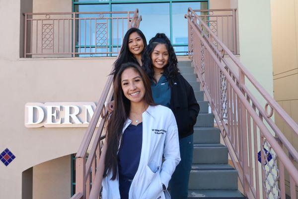 Medical associates Frances, Joi, and Sam will welcome you at San Francisco Dermatopathology Institute.